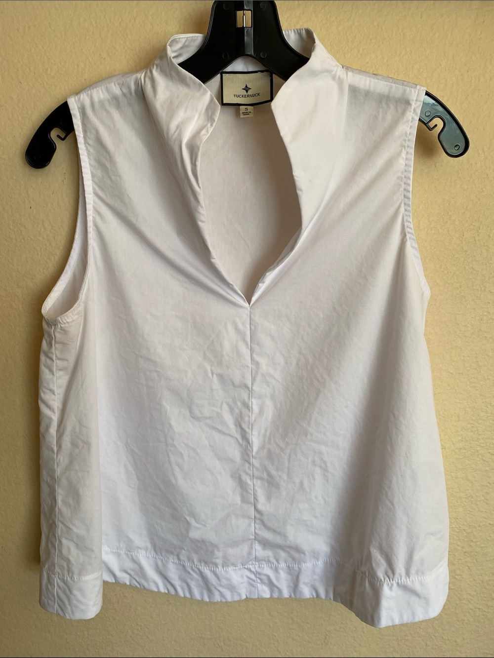 Tuckernuck White Sleeveless Celeste Top